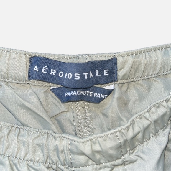 Olive Parachute Pants - Picture 2 of 5